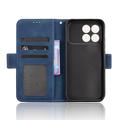 Custodia a portafoglio per Xiaomi Redmi K90/Poco F8 Pro - Blu