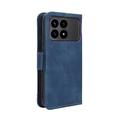 Custodia a portafoglio per Xiaomi Redmi K90/Poco F8 Pro - Blu