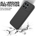Custodia in silicone liquido con cinghia a mano per Xiaomi Redmi K90 - Nera