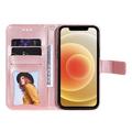 Custodia a portafoglio per Xiaomi Redmi K90/Poco F8 Pro serie Mandala - Rosa