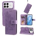 Custodia a portafoglio per Xiaomi Redmi K90/Poco F8 Pro serie Mandala - Viola
