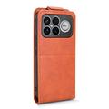 Xiaomi Redmi K90 Pro Max/Poco F8 Ultra Custodia verticale con supporto - Marrone