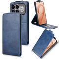 Xiaomi Redmi K90 Pro Max/Poco F8 Ultra Custodia verticale con supporto - Blu scuro