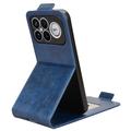 Xiaomi Redmi K90 Pro Max/Poco F8 Ultra Custodia verticale con supporto - Blu scuro