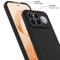 Custodia in silicone liquido per Xiaomi Redmi K90 Pro Max/Poco X8 Ultra - compatibile con MagSafe - Nera