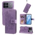 Custodia a portafoglio per Xiaomi Redmi K90 Pro Max/Poco F8 Ultra serie Mandala - Viola
