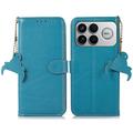 Xiaomi Redmi K90 Pro Max/Poco F8 Pro Custodia in pelle con RFID