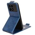 Xiaomi Redmi K90/Poco F8 Pro Custodia verticale con supporto - Blu scuro