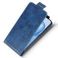 Xiaomi Redmi K90/Poco F8 Pro Custodia verticale con supporto - Blu scuro