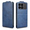 Xiaomi Redmi K90/Poco F8 Pro Custodia verticale con supporto - Blu scuro
