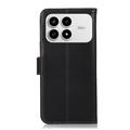 Custodia in pelle a portafoglio Xiaomi Redmi K90/Poco F8 Pro con RFID - Nera
