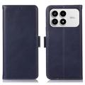 Xiaomi Redmi K90/Poco F8 Pro Custodia in pelle con RFID - Blu