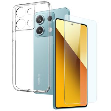 Set di Protezione Northjo 2-in-1 per Xiaomi Redmi Note 13 - Chiaro