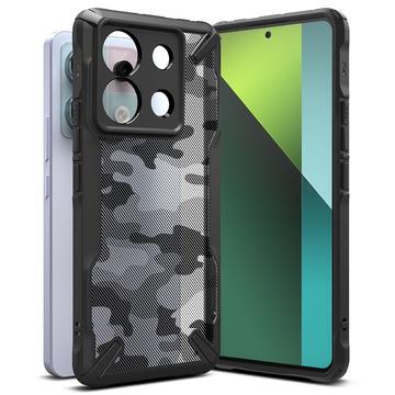 Custodia Ibrida Ringke Fusion X Design per Xiaomi Redmi Note 13 Pro/Poco X6 - Camouflage