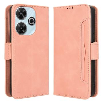 Custodia a Portafoglio Serie Cardholder per Xiaomi Redmi Note 13R/Redmi 13/Poco M6 4G - Rosa