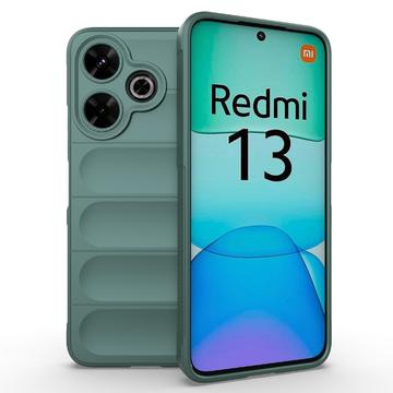 Cover in TPU Rugged per Xiaomi Redmi Note 13R/Redmi 13 5G - Verde