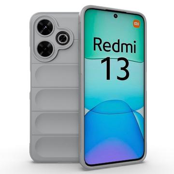 Cover in TPU Rugged per Xiaomi Redmi Note 13R/Redmi 13 5G - Grigio Chiaro