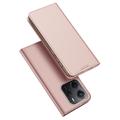 Custodia Flip Dux Ducis Skin Pro per Xiaomi Redmi Note 14 4G - Rosa