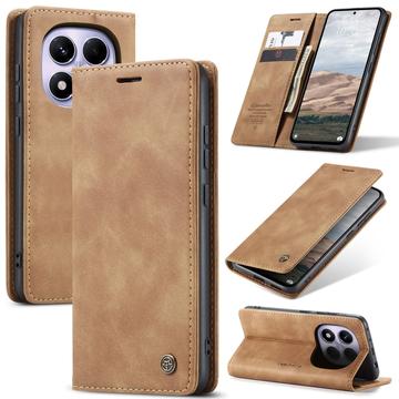 Custodia a Portafoglio Caseme 013 Serie per Xiaomi Redmi Note 14 Pro 4G - Marrone