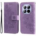 Custodia a portafoglio per Xiaomi Redmi Note 15 Pro 5G serie Mandala - Viola