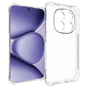 Custodia in silicone antiurto per Xiaomi Redmi Note 15 Pro 5G - Trasparente