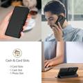 Custodia a portafoglio con magnete e supporto Tech-Protect per Xiaomi Redmi Note 15 Pro 5G - Nera
