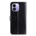 Xiaomi Redmi Note 17 4G/5G Custodia a portafoglio con supporto - Nera