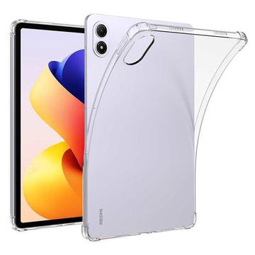 Custodia in silicone antiurto per Xiaomi Redmi Pad 2 Pro - Trasparente