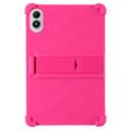 Xiaomi Redmi Pad 2 Pro Custodia in silicone con supporto - Rosa caldo