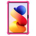 Xiaomi Redmi Pad 2 Pro Custodia in silicone con supporto - Rosa caldo