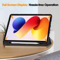 Custodia Smart Folio per Xiaomi Redmi Pad 2 Pro/Poco Pad M1 serie Tri-Fold - Blu scuro
