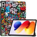 Custodia Smart Folio serie Tri-Fold per Xiaomi Redmi Pad 2 Pro/Poco Pad M1 - Graffiti