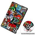 Custodia Smart Folio serie Tri-Fold per Xiaomi Redmi Pad 2 Pro/Poco Pad M1 - Graffiti
