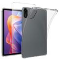 Custodia in TPU Saii 2 in 1 e protezione dello schermo in vetro temperato per Xiaomi Redmi Pad 2