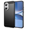 Custodia in TPU spazzolato per Xiaomi Redmi Turbo 4 Pro - Fibra di Carbonio
