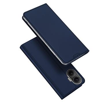 Custodia Flip Xiaomi Redmi Turbo 4 Pro Dux Ducis Skin Pro - Blu