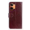 Xiaomi Redmi Turbo 5 Max/Poco X8 Pro Max Custodia a portafoglio con supporto - Marrone