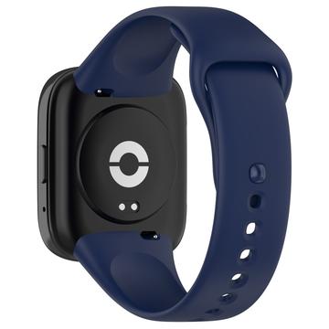 Cinturino in silicone morbido Xiaomi Redmi Watch 3 Lite/3 Active - Blu Scuro