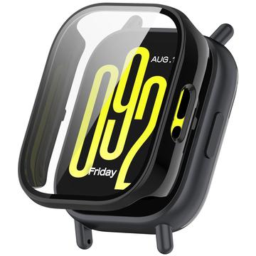 Custodia in Plastica con Pellicola Salvaschermo per Xiaomi Redmi Watch 5 Active - Nera