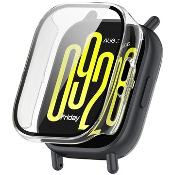 Custodia in Plastica con Pellicola Salvaschermo per Xiaomi Redmi Watch 5 Active - Chiara