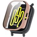 Custodia in Plastica con Pellicola Salvaschermo per Xiaomi Redmi Watch 5 Active - Rosa