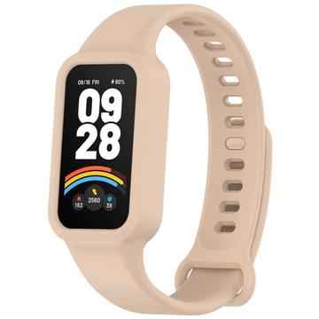 Cinturino di Ricambio in Silicone con Telaio Integrato Xiaomi Smart Band 9 Active/Redmi Band 3 - Rosa