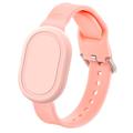 Cinturino protettivo in silicone per Xiaomi Tag - Rosa