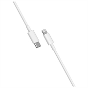 Cavo USB-C/Lightning Xiaomi - 1m, certificato MFi - Bianco