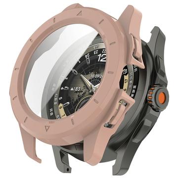 Custodia in Plastica con Pellicola Salvaschermo per Xiaomi Watch S4 Sport - Rosa