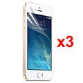 Salvaschermo Xqisit per iPhone 5 / 5S / SE - 3 Pezzi