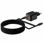 Caricabatterie da parete Xtorm NextGen GaN3 Ultra da 70W - USB-C PD/USB-A - Nero