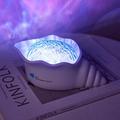 Luce ambientale a conchiglia Y-10 - Lampada da notte con proiettore di stelle - 2000mAh
