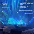 Luce ambientale a conchiglia Y-10 - Lampada da notte con proiettore di stelle - 2000mAh
