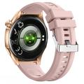 Orologio smart impermeabile Y108 con display AMOLED da 1.32", ECG e oltre 100 modalità sportive - Rosa